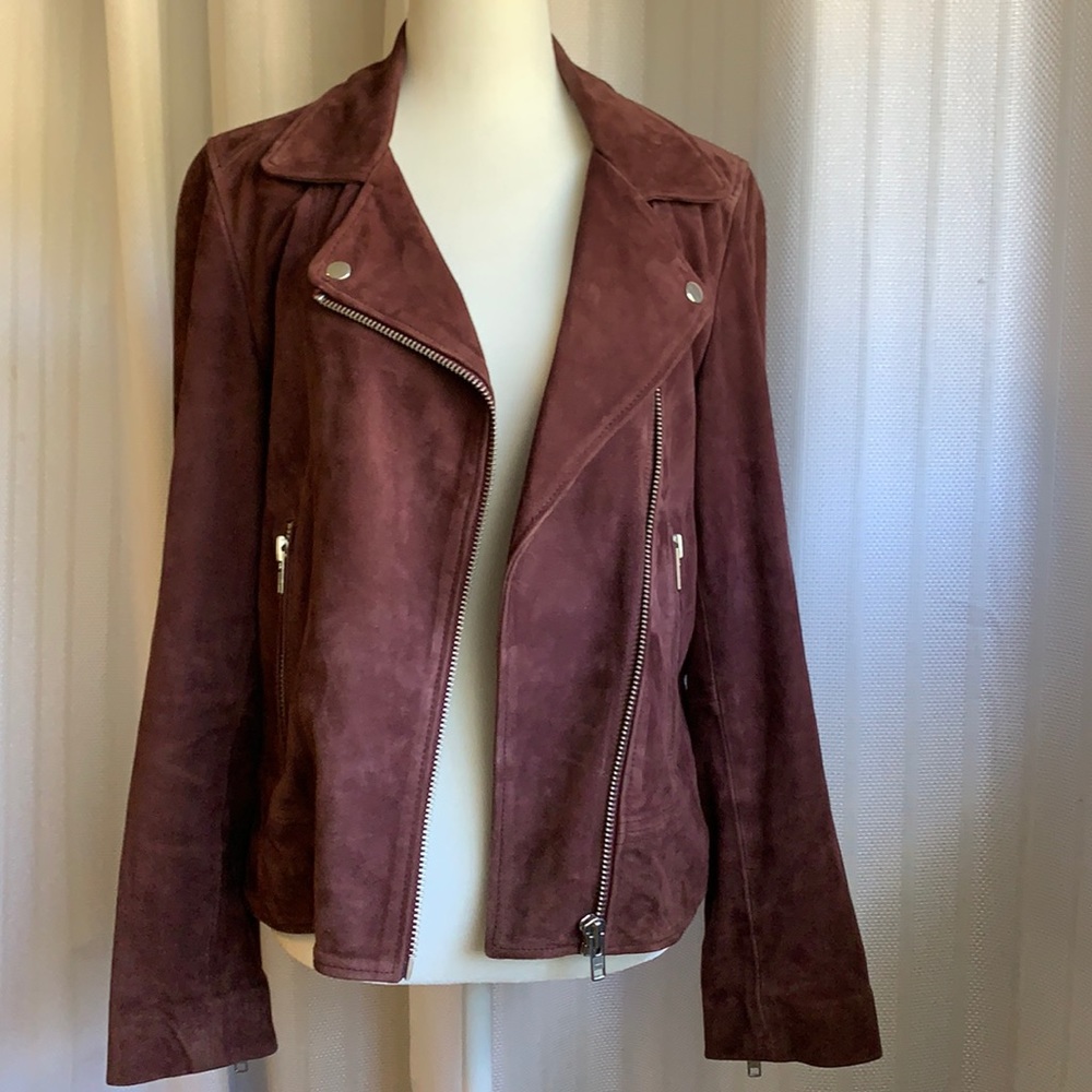 Suede jacket (goat suede!)